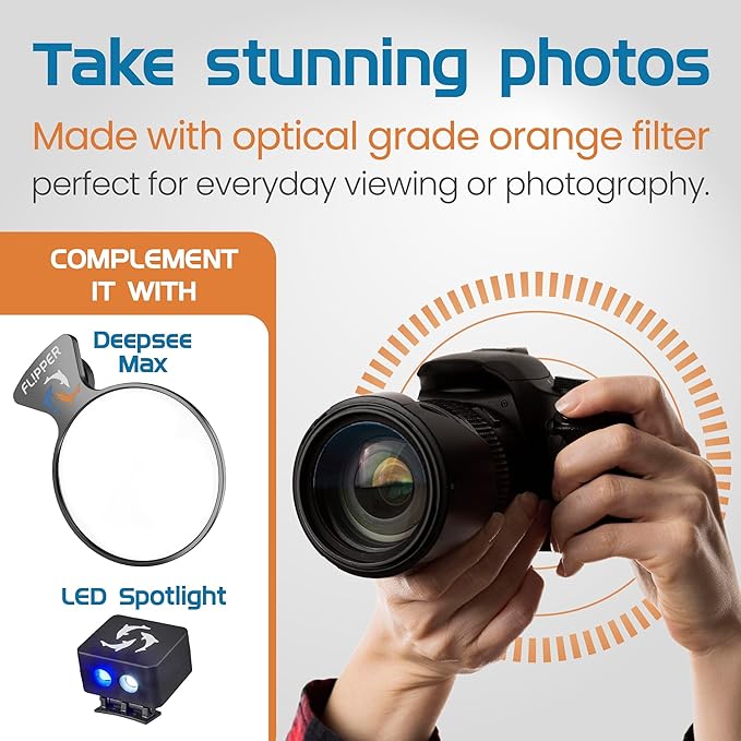 DeepSee Viewer Black Max 5" - Orange Filter - Image 3
