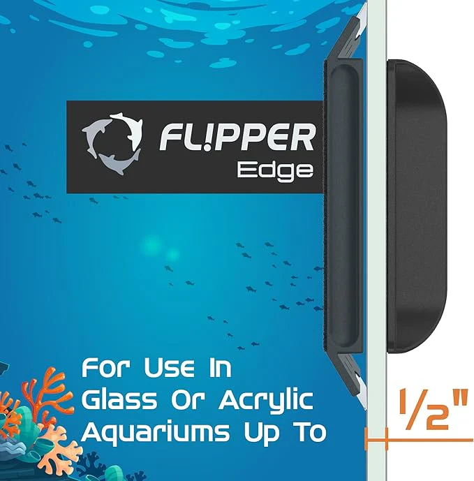 Flipper Edge 2 in 1 Floating Magnetic Aquarium Algae Cleaner (Standard) - Image 5