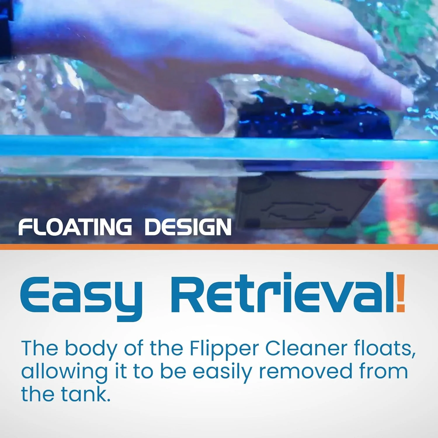 Flipper NANO FLOAT 2 in 1 Magnetic Aquarium Algae Cleaner - Image 7
